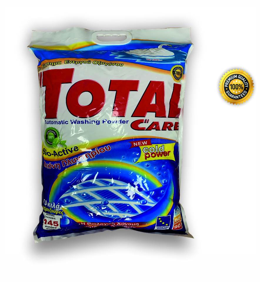 WASHING POWDER 410 KILOS 5290983015923 Total Care Whashing Powder 10kg - Image 1